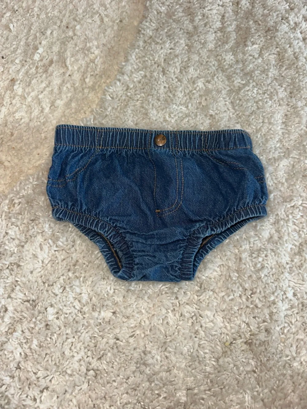 Baby Wrangler Denim Bloomer - Blue